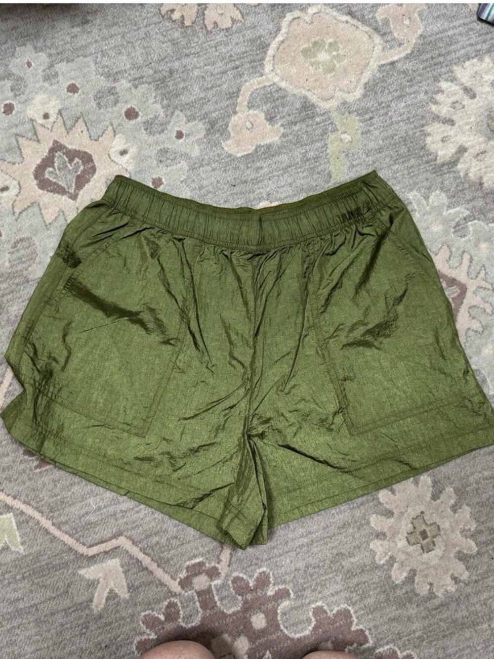 Athleta Lunar Sheen Utility High Rise Short